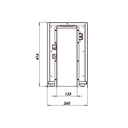 C 30 IN - HOT - dimensioni - frontali